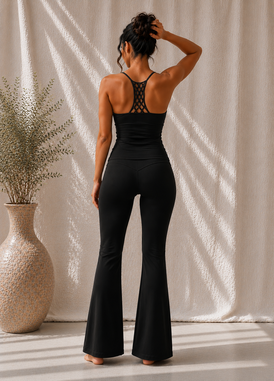Back to 70' Makrame Tank Top